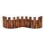 Fence Decor Wood Fence Anti-Corrosion Log