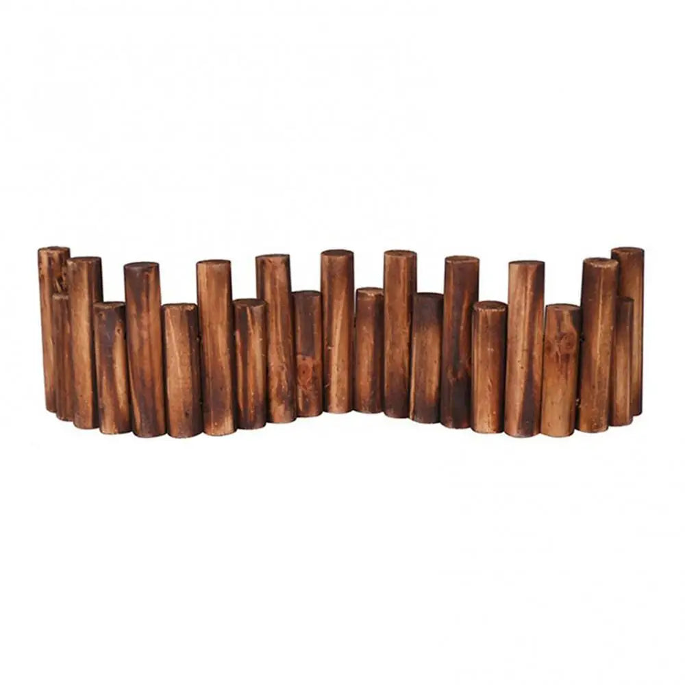 Fence Decor Wood Fence Anti-Corrosion Log
