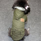 Winter Puppy Pet Dog Coat for Small Medium Dogs Thicken Warm Chihuahua Yorkies Hoodie Pets Jacket Clothing