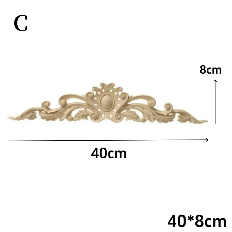 Decorative Wood Appliques and Onlays Natural