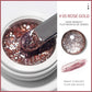 High Density Glitter Platinum Line Art UV Gel (5g)