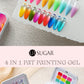UR SUGAR 9-Color Pat Painting Gel Palette