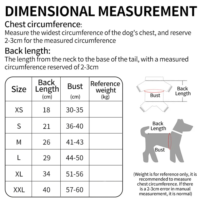 Pet Dog Clothes