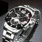 The RUNERR 4-Piece Fashion & Sports Quartz Watch Set