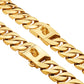 32mm Metal Pet Choker Large Dog Collar Gold Silver Stainless Steel Chain Dog Accessories for Cane Corso Labrador Rottweiler