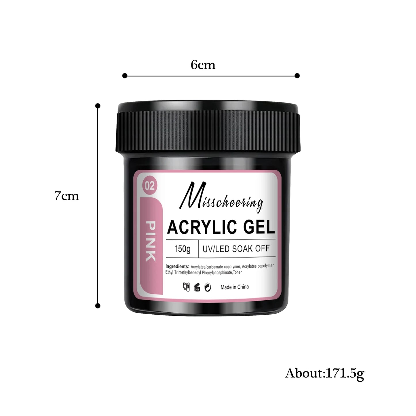 Misscheering 150ml Poly Builder Nail Extension Gel