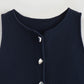 Chic Knit Sleeveless Vest Top