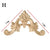 Decorative Wood Appliques and Onlays Natural
