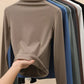 Women Half‑Turtleneck Modal Bottoming Shirt