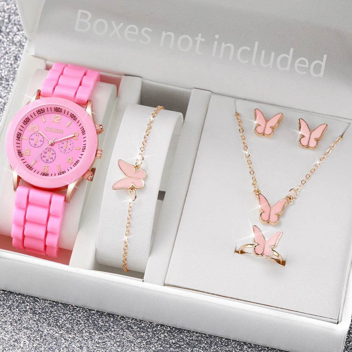 Casual Chic Watch & Jewelry Stack