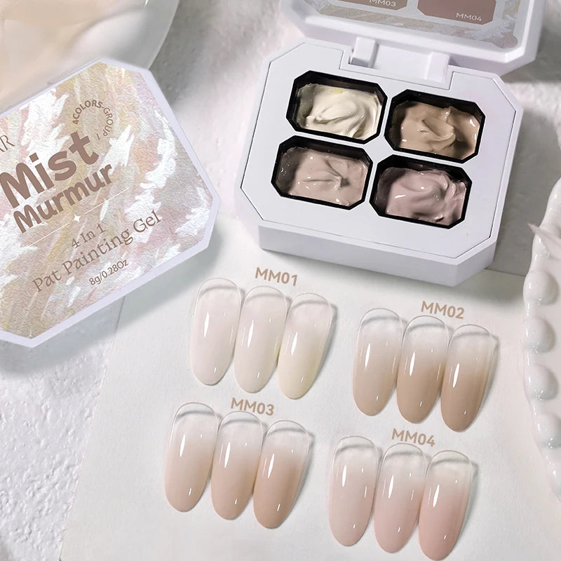 UR SUGAR 9-Color Pat Painting Gel Palette