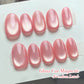 "Moonlight Cat Eye" Gel Manicure