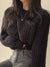 Women’s Loose Vintage Harajuku Lantern Sleeve Sweater