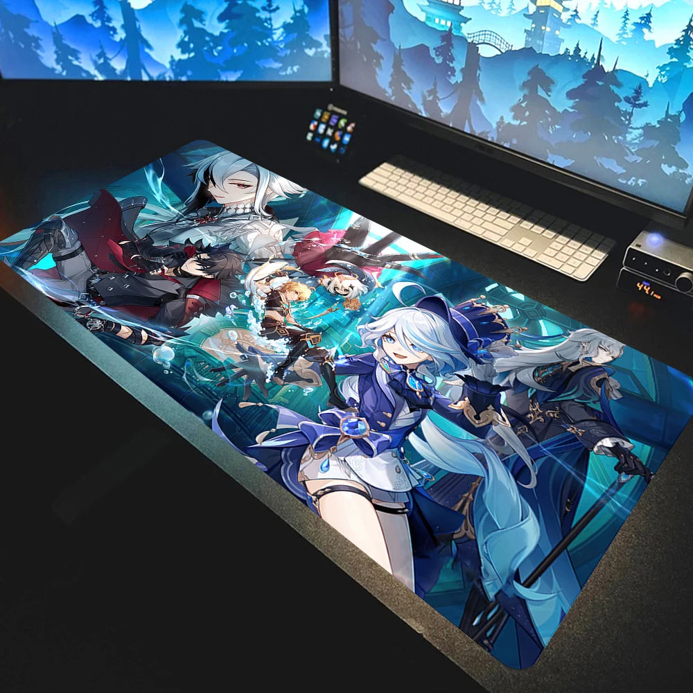 Genshin Impact Anime Mouse Pad - XXL Gaming Mat