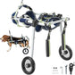 SucceBuy 2 Wheels Dog Wheelchair for Back Legs Pet Wheelchair Dog Cart/Wheelchair for Disabled Paralysis Hind Limb Weak Pet