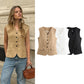 Urban Zip‑Front Sleeveless Waistcoat