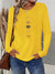 Women’s Cotton Printed Long‑Sleeve Top