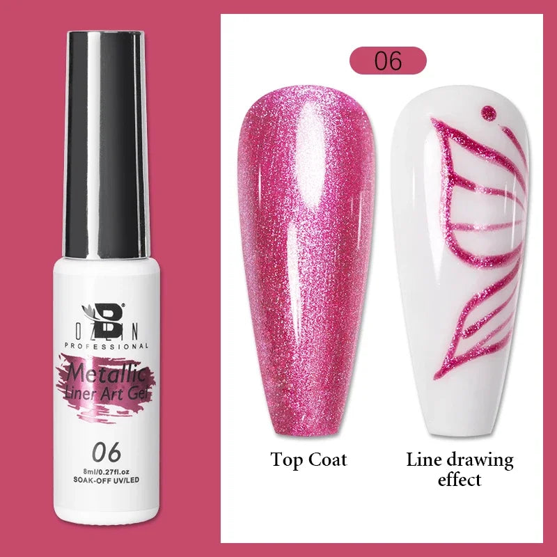 The Ultimate Chrome Mirror Liner Gel