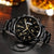 1PC Men's Luxury Watch: Fashion Business Calendar Quartz Wristwatch with Steel Band