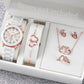 Casual Chic Watch & Jewelry Stack