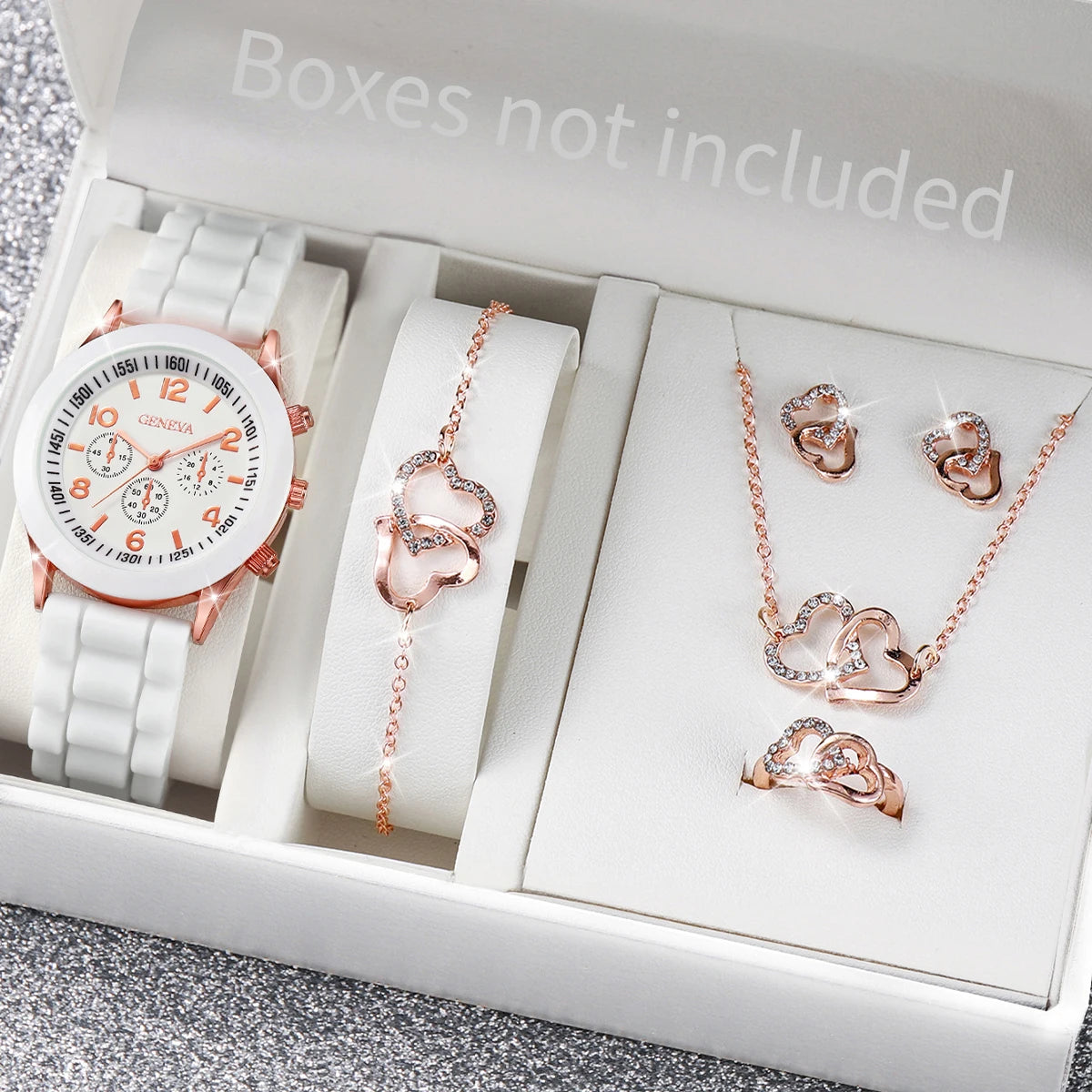 Casual Chic Watch & Jewelry Stack