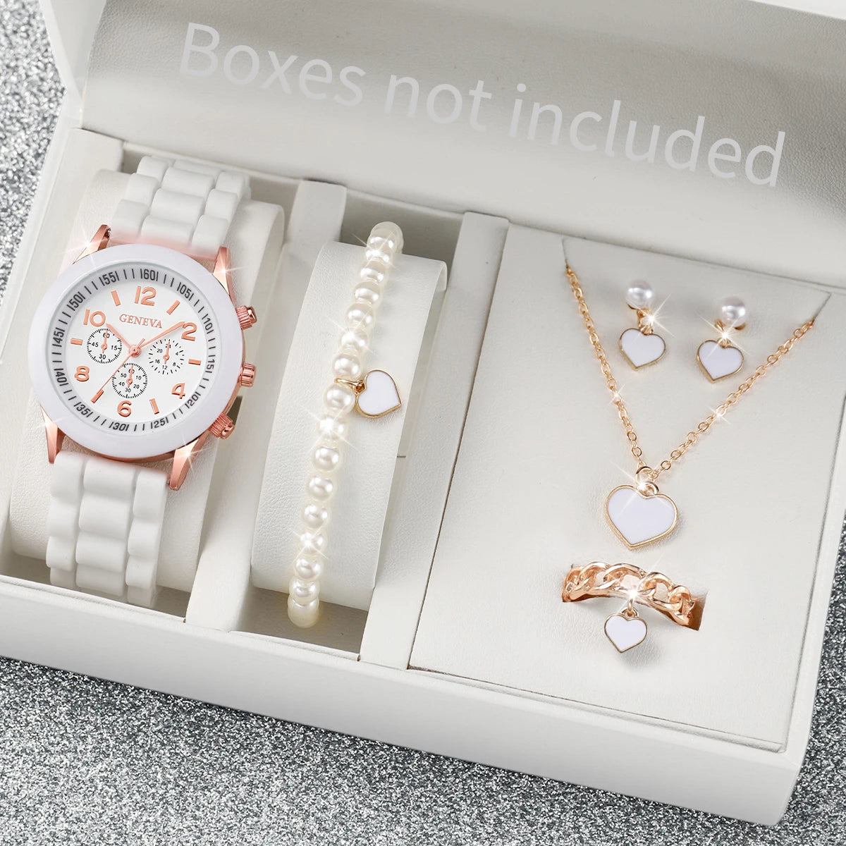 Casual Chic Watch & Jewelry Stack