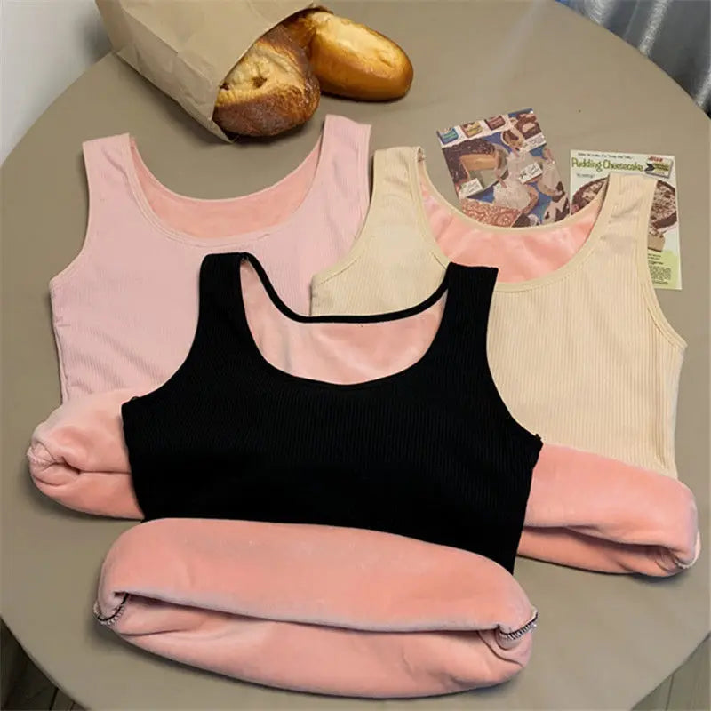 Winter Warm Velvet Thermal Vest