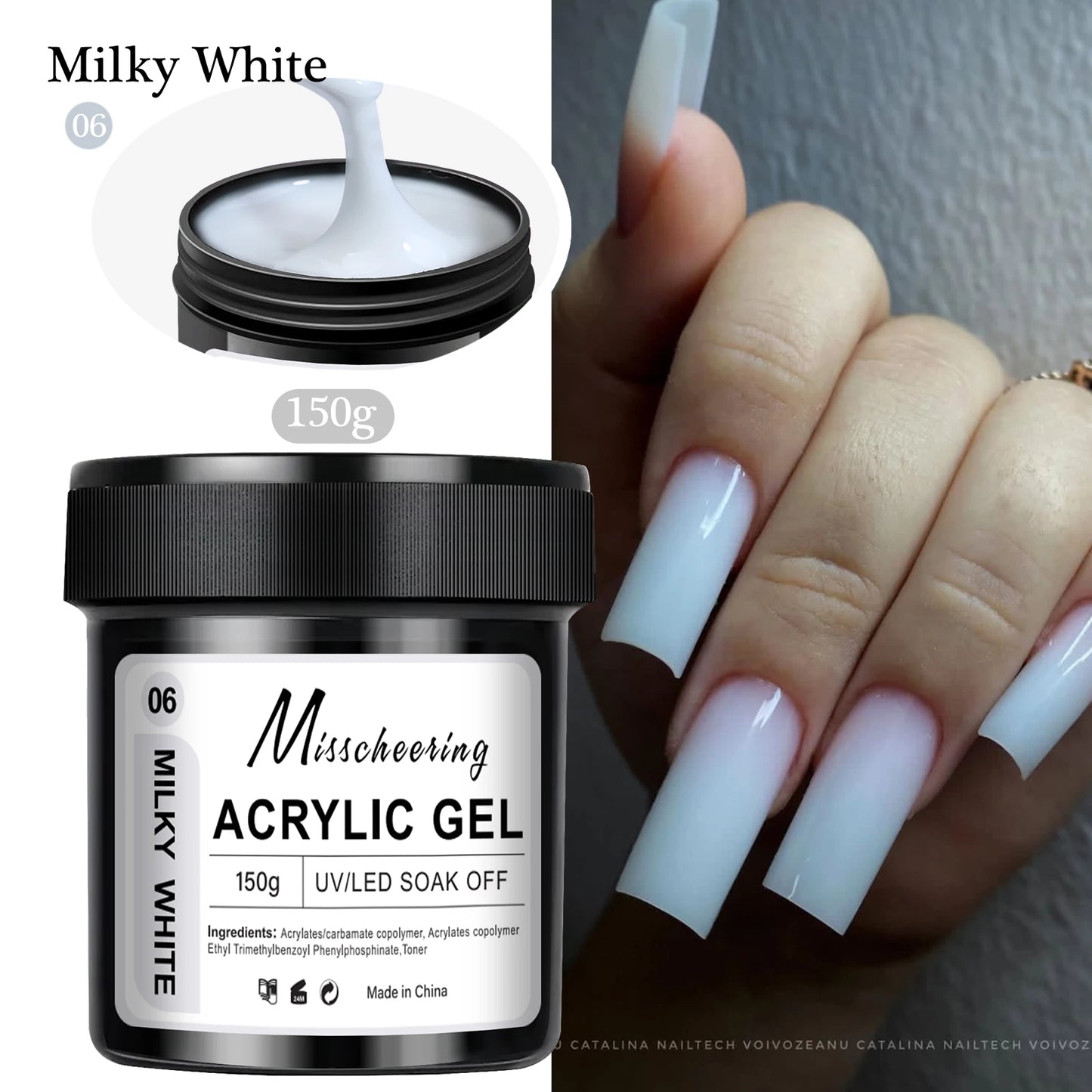 Misscheering 150ml Poly Builder Nail Extension Gel