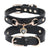 Shiny Rhinestone Pet Collar Love Jewelry Dog Collar Comfortable Leather Dog Adjustable Collar