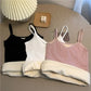 Cozy Velvet Thermal Sleeveless Top
