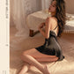 Midnight Lace Backless Nightdress
