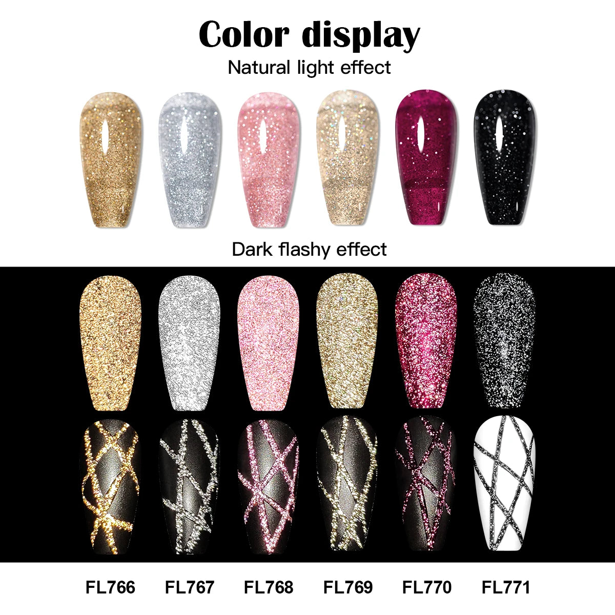 FOUR LILY 5ml Reflective Glitter Liner Gel