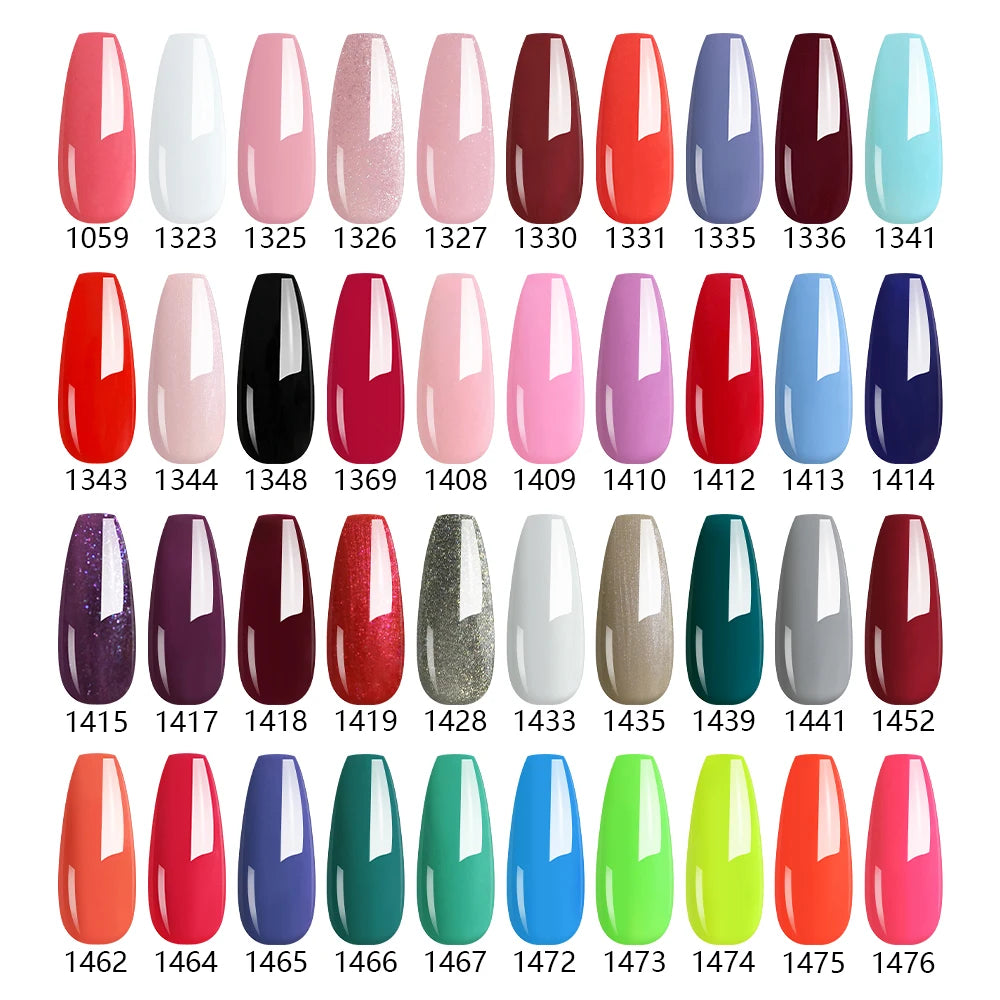 Clou Beaute 15ml HEMA/TPO-Free UV Gel Polish (Classic Red Collection)