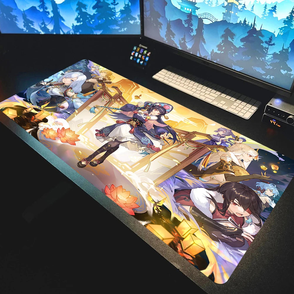 Genshin Impact Anime Mouse Pad - XXL Gaming Mat