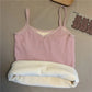 Cozy Velvet Thermal Sleeveless Top
