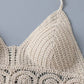 Boho Fringe Halter Crop Top
