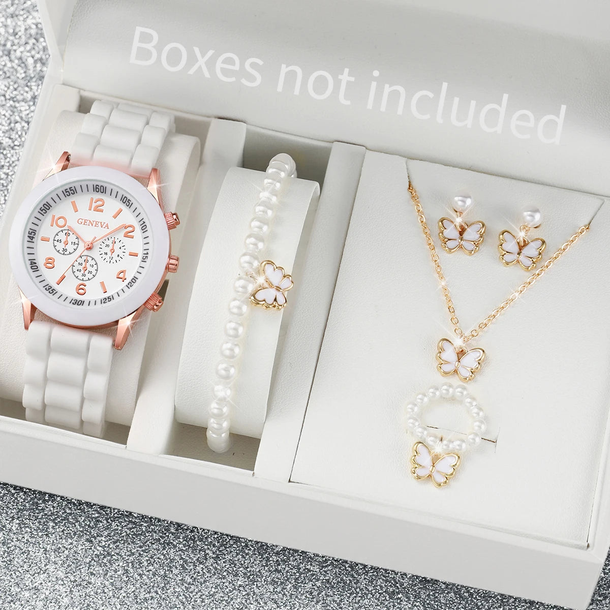 Casual Chic Watch & Jewelry Stack