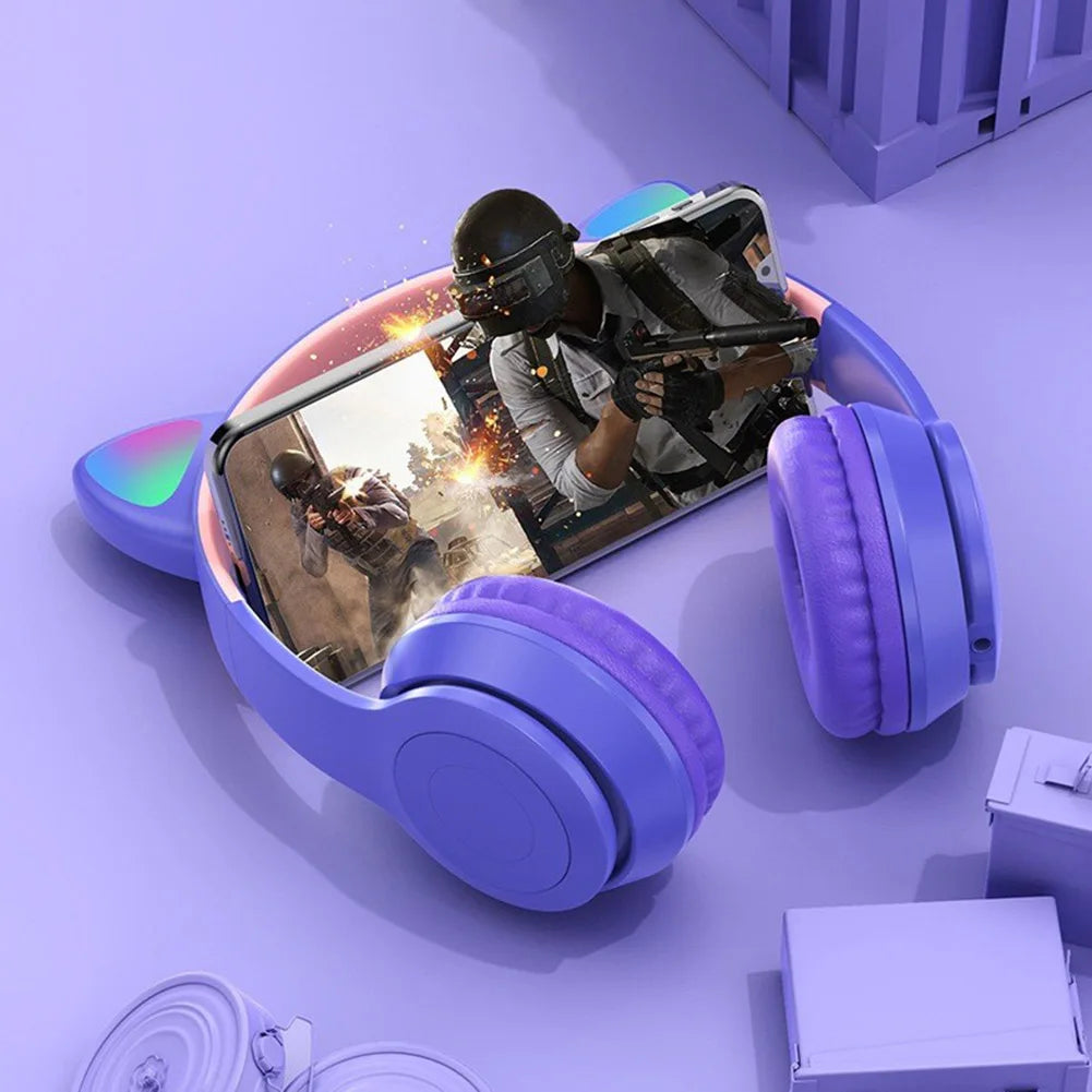 Wireless Headphones Cat Ear