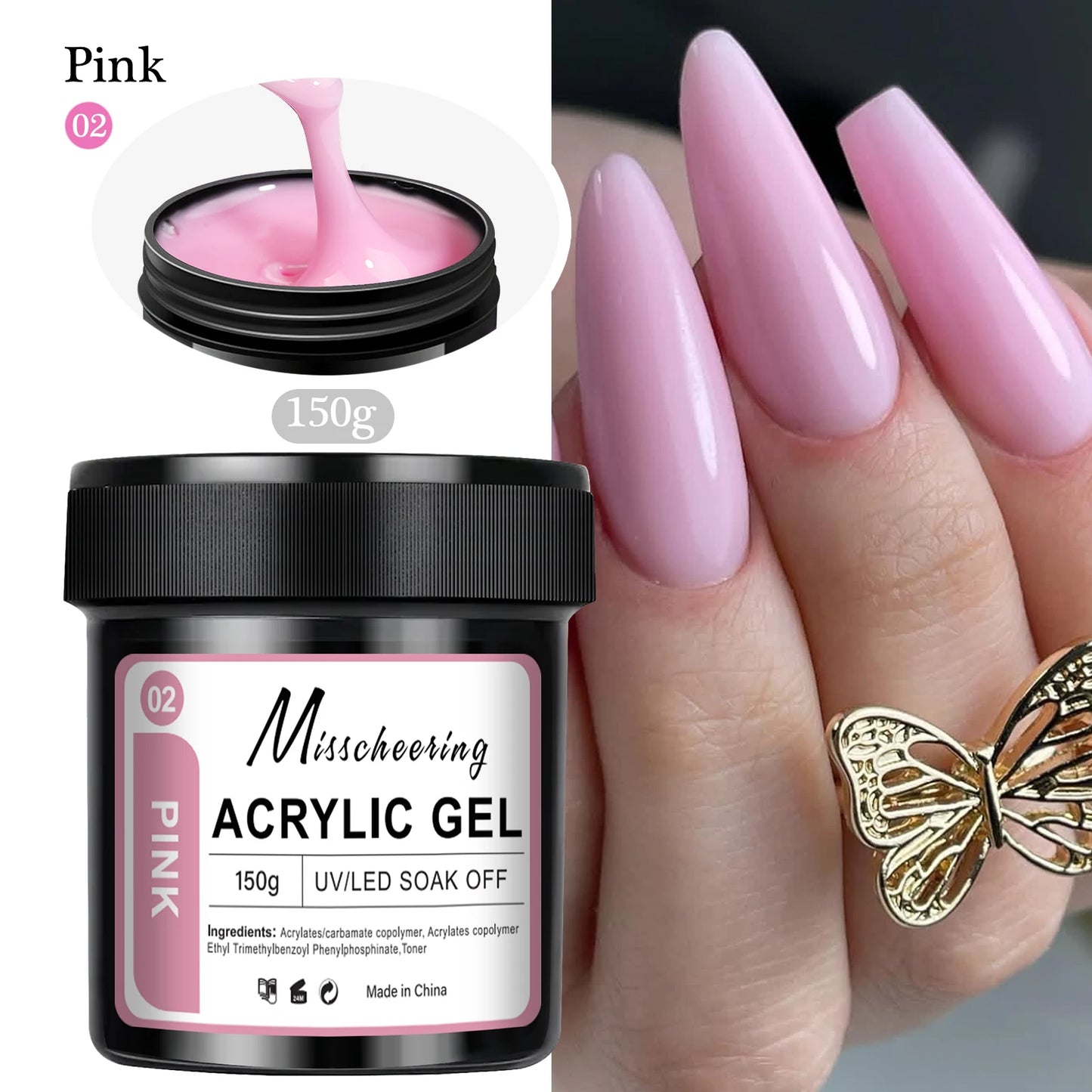 Misscheering 150ml Poly Builder Nail Extension Gel