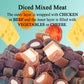 Diced Duck with Cheese Dog Treats