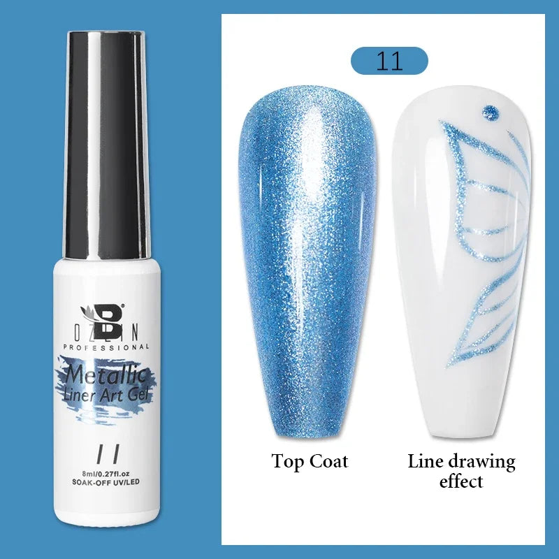 The Ultimate Chrome Mirror Liner Gel