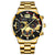 Fashion Men's Watches: Stainless Steel Band Analog Quartz Wristwatch