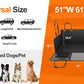 Waterproof Pet Travel Accessories Foldable Dog Car Seat  Car Pet Seat Safety Hammock Trunk Mat Car Rear Back Seat Protector