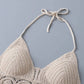 Boho Fringe Halter Crop Top