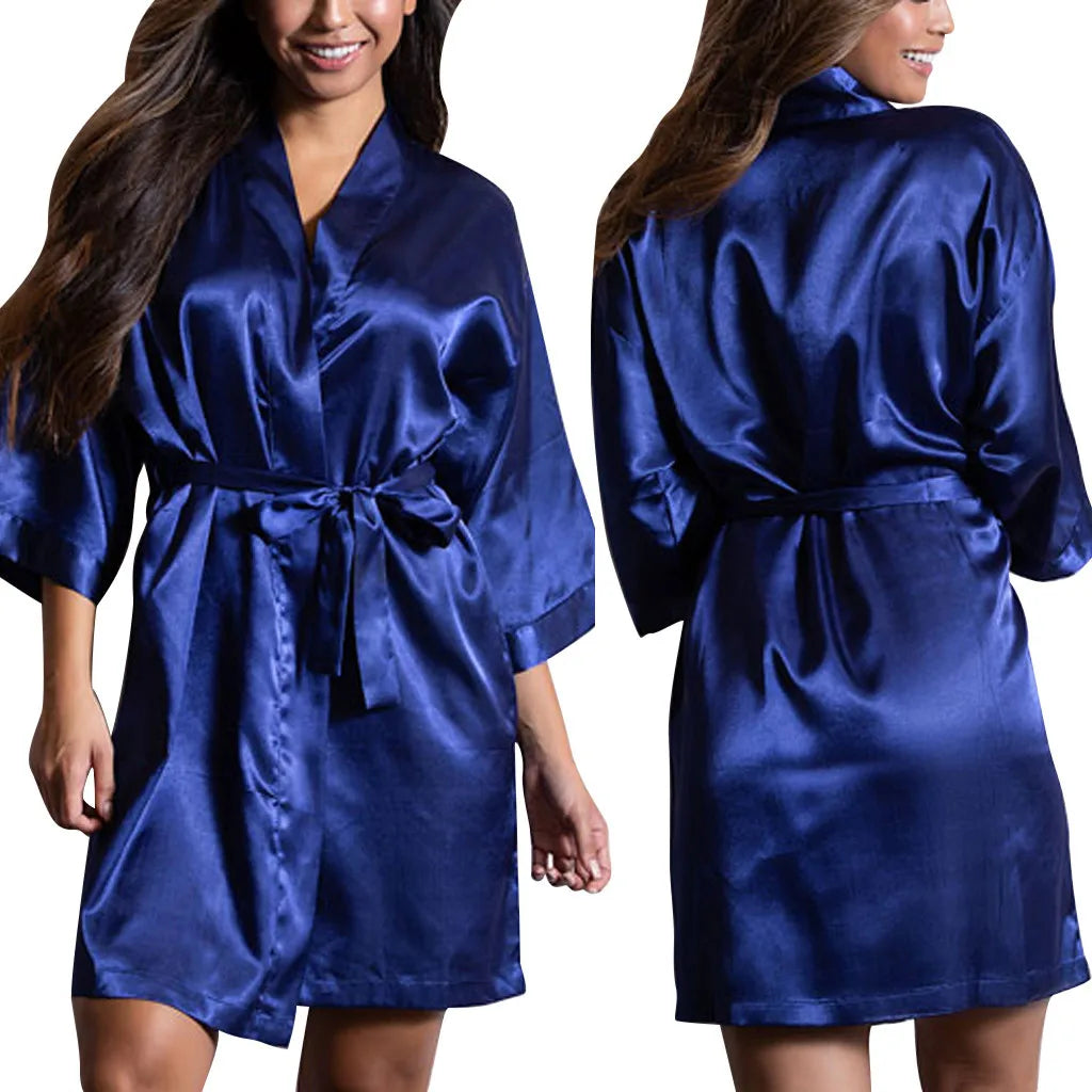 Silk Satin Night Elegance Nightgown
