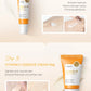 3pcs/set LAIKOU Vitamin C 24K Golden Sakura Skin Care Sets Face Cream Serum Eye Cream Moisturizing Anti Wrinkles Face Care Kit