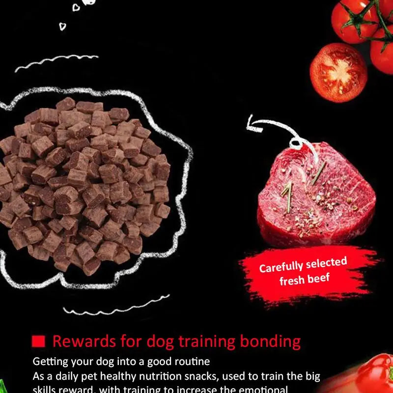 Dog Snacks Beef Particles Appetising Digesting