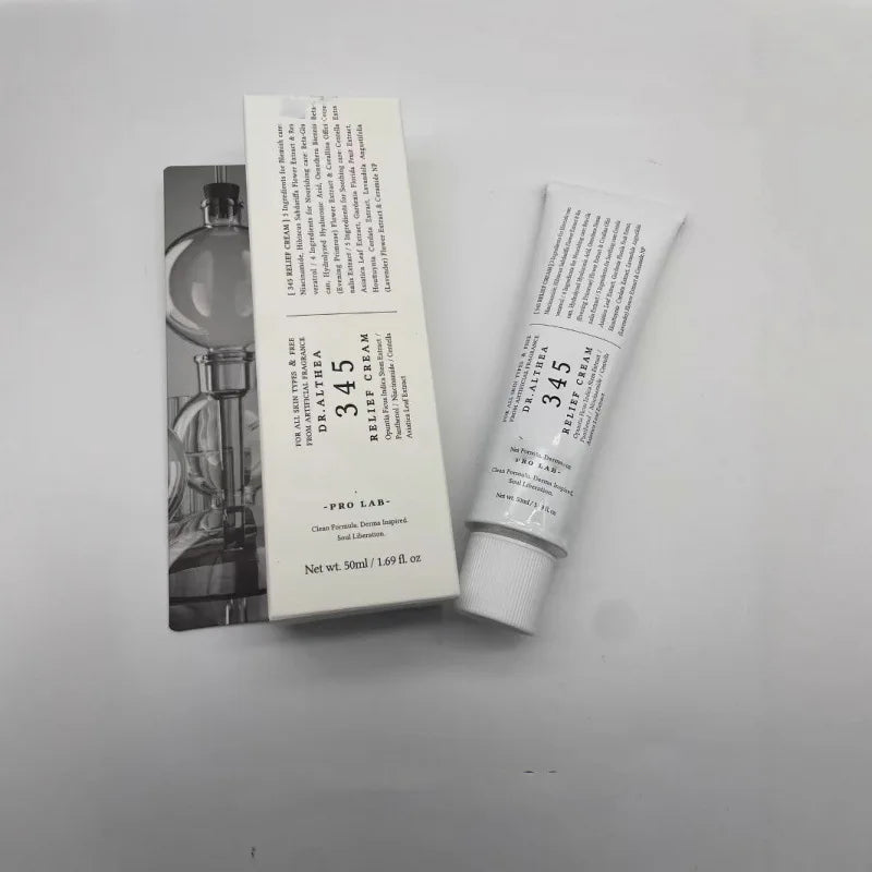 Korean Dr. 345 Antioxidant Relief Cream Gentle Vitamin C Serum Calming Moisturizer Cleansing Balm Soothing Hydrating Skin Care