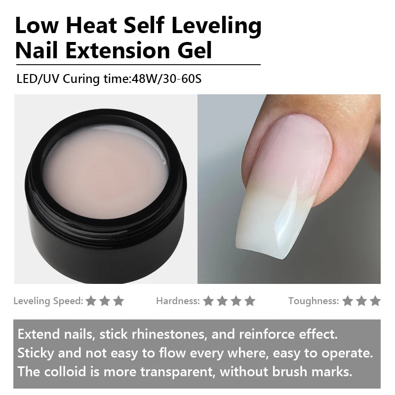 MSHARE 50ml TPO-Free Self-Leveling Builder Gel