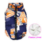 Padded Winter Warm Dog Clothes Waterproof Pet Vest Zipper Jacket For Small Medium Large Dogs Pug Chihuahua French Bulldog Coat